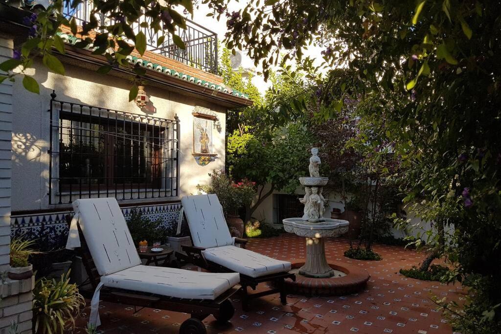 Casa con jardín GRANADA, fácil aparcamiento calle Granada Exterior foto